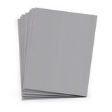 8.5 x 11 Cardstock Real Grey
