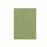 4.25 x 5.5 Cover Weight Glitter Absinthe