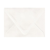 A7 Euro Flap Snow White Envelope