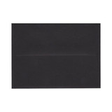 A7 Square Flap Ebony Black Envelope