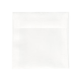 6.5 SQ Square Flap Snow White Envelope