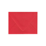 A2 Euro Flap Bright Red Envelope