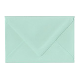 A8 Euro Flap Park Green Envelope