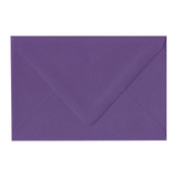 A8 Euro Flap Purple Envelope