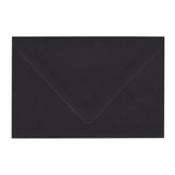 A8 Euro Flap Ultra Black Envelope