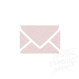 A9 Euro Flap Pink Quartz Envelope