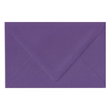 A9 Euro Flap Purple Envelope