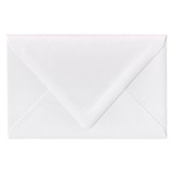 A9 Euro Flap White Frost Envelope