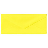 No.10 Euro Flap Factory Yellow Envelope