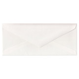 No.10 Euro Flap Ice White Envelope