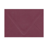 A7.5 Euro Flap Burgundy Envelope