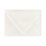 A7.5 Euro Flap Ice White Envelope