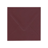 6.75 SQ Euro Flap Claret Envelope