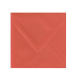 6.75 SQ Euro Flap Tangy Orange Envelope