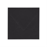 6.75 SQ Euro Flap Ultra Black Envelope