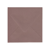 6.5 SQ Euro Flap Nubuck Brown Envelope