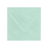 6.5 SQ Euro Flap Park Green Envelope