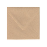 6.5 SQ Euro Flap Straw Kraft Envelope