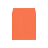 6.5 SQ Square Flap Envelope Liners Mandarin