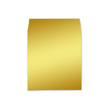 6.5 SQ Square Flap Envelope Liners Mirror Gold