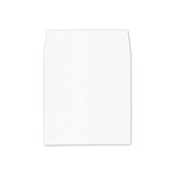 6.5 SQ Square Flap Envelope Liners White