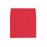 A7 Square Flap Envelope Liners Bright Red