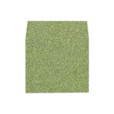 A7 Square Flap Envelope Liners Glitter Absinthe