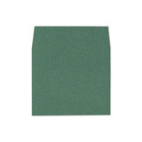 A7 Square Flap Envelope Liners Glitter Green