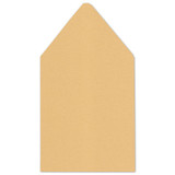 6.5 SQ Euro Flap Envelope Liners Gold