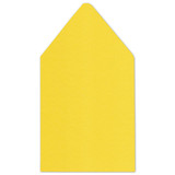 6.5 SQ Euro Flap Envelope Liners Lemon Drop