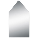 6.5 SQ Euro Flap Envelope Liners Mirror Silver