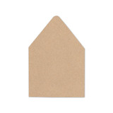 A2 Euro Flap Envelope Liners Straw Kraft