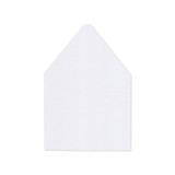 A2 Euro Flap Envelope Liners White Frost