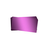 12 x 24 Cover Weight Mirror Purple