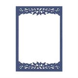 Laurel Leaves Laser Invitation Frame