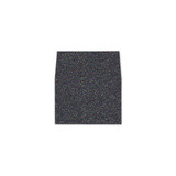 RSVP Square Flap Envelope Liners Glitter Black Diamond