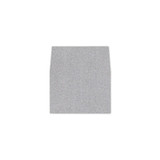 RSVP Square Flap Envelope Liners Glitter Silver