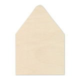 RSVP Square Flap Envelope Liners Real Wood Birch