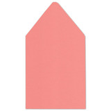 6.75 SQ Euro Flap Envelope Liners Coral