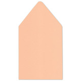 6.75 SQ Euro Flap Envelope Liners Peach