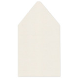 6.75 SQ Euro Flap Envelope Liners White Gold