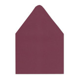 Full Bleed Inner A7 Euro Flap Envelope Liners Burgundy