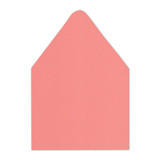 Full Bleed Inner A7 Euro Flap Envelope Liners Coral