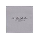 Full Guest Address
  Black Ink Printed 6 1/2 (Square Flap) Envelopes