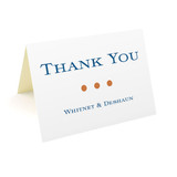 Thank You Cards  3.5x5 Dotty