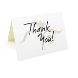 Thank You Cards  3.5x5 Grunge Swirl