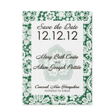 Lace Pattern - Save The Date