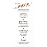 Rustic - Menu