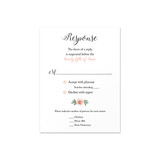 Flower Bouquet - RSVP Card (A2)