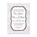 Elegant Floral - Invitation Card (5"x7")